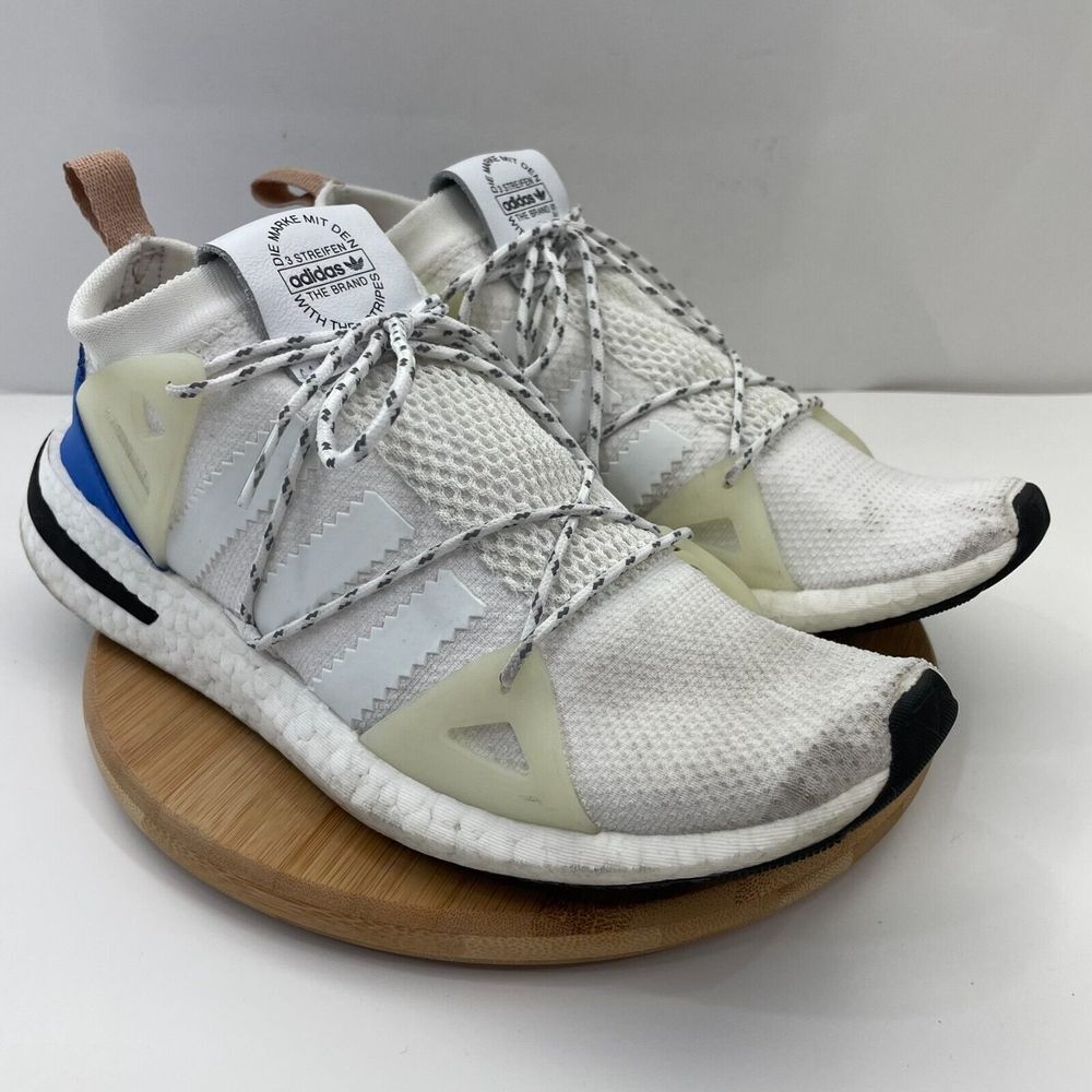 Adidas Womens Arkyn CQ2748 White Running Shoes Sneakers Size 10 w/ Box